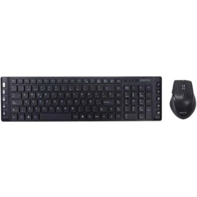 Teclado y Ratón Inalámbrico APPMX430 - Negro Español Teclado y Ratón Inalámbrico APPMX430 - Negro Español