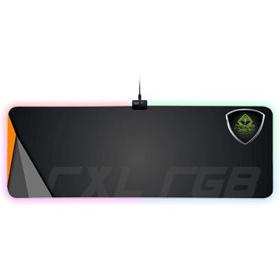 Tappetino gaming KeepOut RXL-RGB - 14 modalità RGB - Superficie in tessuto morbido Tappetino gaming KeepOut RXL-RGB - 14 modalità RGB - Superficie in tessuto morbido