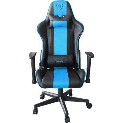 Silla de gaming KeepOut XSPRO-RACING - Turquesa y Negro - Ergonómica, Ajustable, Duradera Silla de gaming KeepOut XSPRO-RACING - Turquesa y Negro - Ergonómica, Ajustable, Duradera