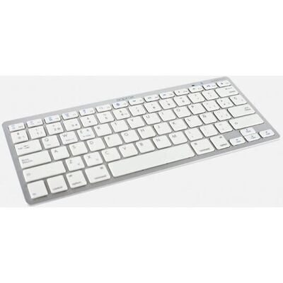 Clavier Bluetooth Sans Fil Approx APPMX300BTS - Espagnol, Argent - Publicité Clavier Bluetooth Sans Fil Approx APPMX300BTS - Espagnol, Argent - Publicité