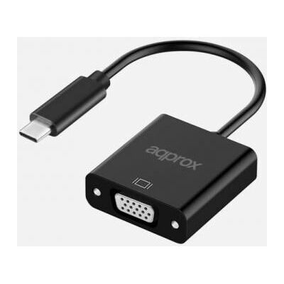 Apple USB-C zu VGA Adapter - Videokabel 0,13 m - Schwarz Apple USB-C zu VGA Adapter - Videokabel 0,13 m - Schwarz