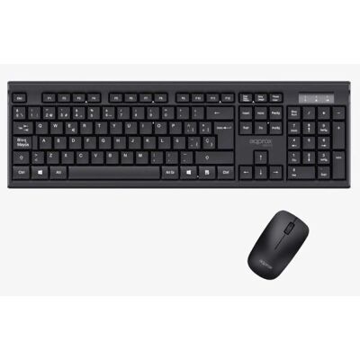 Approx - MX410 - Negro - Keyboard and Mouse Set Approx - MX410 - Negro - Keyboard and Mouse Set