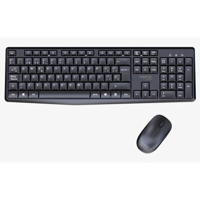 Approx - APPMX420B - Nero - Spagnolo - Tastiera e mouse Approx - APPMX420B - Nero - Spagnolo - Tastiera e mouse