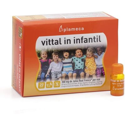 Plameca Vittal In Infantil - Support affaticamento - Integratore alimentare Plameca Vittal In Infantil - Support affaticamento - Integratore alimentare