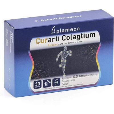 Plameca Curarti Colagtium - Colágeno Marino y Cúrcuma 30 Cápsulas Plameca Curarti Colagtium - Colágeno Marino y Cúrcuma 30 Cápsulas