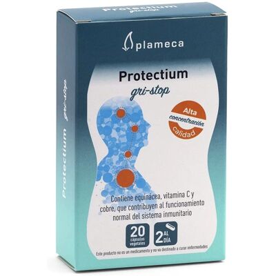 Plameca Protectium Gri-stop 20 Vegetable Capsules - Respiratory Support Plameca Protectium Gri-stop 20 Vegetable Capsules - Respiratory Support