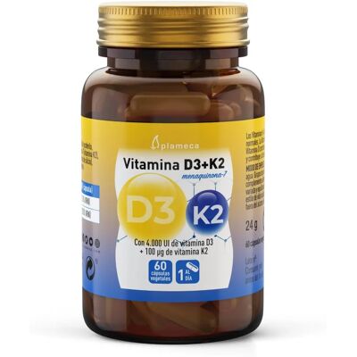Plameca D3 + K2 - Vitaminas y Suplementos Plameca D3 + K2 - Vitaminas y Suplementos