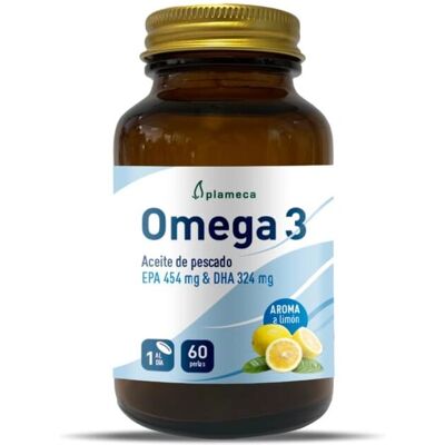 Plameca Omega 3 60 Perlas - Suplemento Alimentar Plameca Omega 3 60 Perlas - Suplemento Alimentar