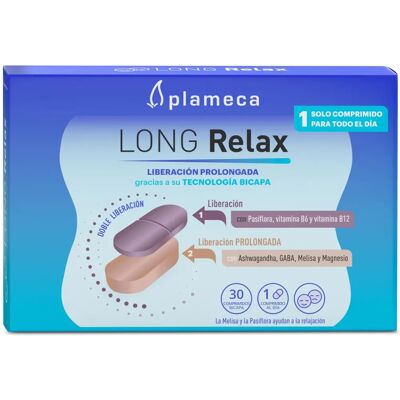 Plameca Long Relax - Suplemento Relaxante con Plantas y Adaptógenos Plameca Long Relax - Suplemento Relaxante con Plantas y Adaptógenos