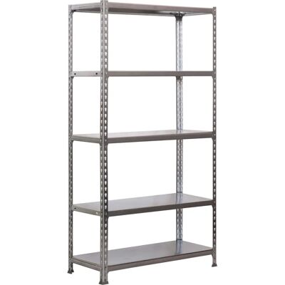 Étagère robuste Simonrack SIMONCLICK - Gris & Argent - 90x30x180 cm - Rayonnage - Publicité Étagère robuste Simonrack SIMONCLICK - Gris & Argent - 90x30x180 cm - Rayonnage - Publicité