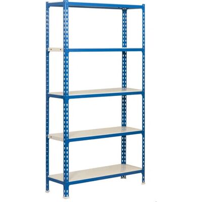 Simonrack Simonclick Plus 5/300 Stålmetall Blå/Vit - Hylla Simonrack Simonclick Plus 5/300 Stålmetall Blå/Vit - Hylla