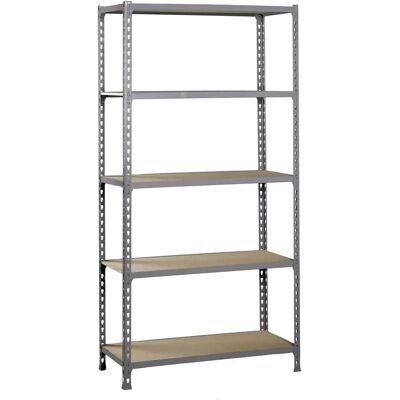 Scaffale in acciaio resistente Simonrack - Grigio 200x100x30cm Scaffale in acciaio resistente Simonrack - Grigio 200x100x30cm