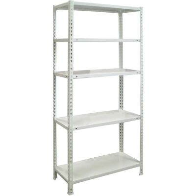 Scaffale in metallo Simonrack - EcoClick 5/400 - 1800x900x400 mm - Bianco Scaffale in metallo Simonrack - EcoClick 5/400 - 1800x900x400 mm - Bianco