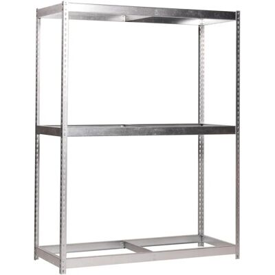 Estantería metálica galvanizada de 3 niveles - Estantería Estantería metálica galvanizada de 3 niveles - Estantería