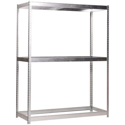Estantería metálica Ecoforte 1206-3 - Acero galvanizado Estantería metálica Ecoforte 1206-3 - Acero galvanizado