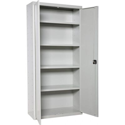 Armario metálico gris multiuso Simon Rack - Armario Armario metálico gris multiuso Simon Rack - Armario