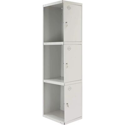 Armoire métallique SimonRack - 3 portes, Gris, 1800x300x500mm - Publicité Armoire métallique SimonRack - 3 portes, Gris, 1800x300x500mm - Publicité