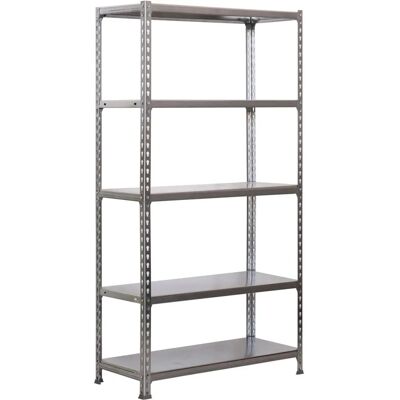 Simonrack Étagère Métallique 5 Niveau Galva - Rangement - Publicité Simonrack Étagère Métallique 5 Niveau Galva - Rangement - Publicité