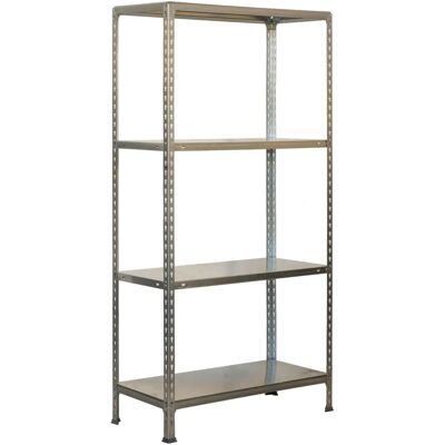 Étagère métallique galvanisée Simonrack - 4 étagères - 1600x800x300mm - Robuste Étagère métallique galvanisée Simonrack - 4 étagères - 1600x800x300mm - Robuste
