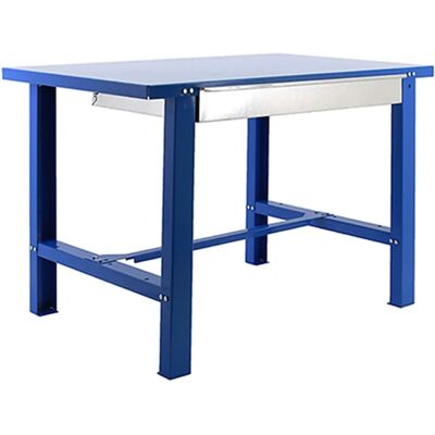 Établi Simonrack BT6 - Acier, Bleu, 150x73x83cm - Résistant Établi Simonrack BT6 - Acier, Bleu, 150x73x83cm - Résistant