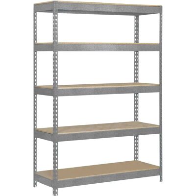 Étagère métallique Simonrack - 5 étagères - Rangement industriel - Galva - Publicité Étagère métallique Simonrack - 5 étagères - Rangement industriel - Galva - Publicité