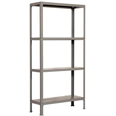 Estantería metálica gris 1600x800x300 - Estantería Estantería metálica gris 1600x800x300 - Estantería