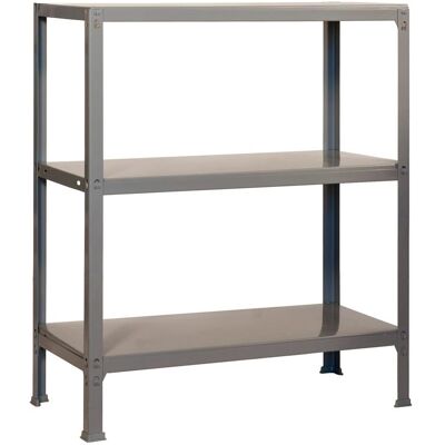 Simonrack SI1314 Étagère robuste - 3 niveaux, 900x800x360 mm, Gris - Publicité Simonrack SI1314 Étagère robuste - 3 niveaux, 900x800x360 mm, Gris - Publicité