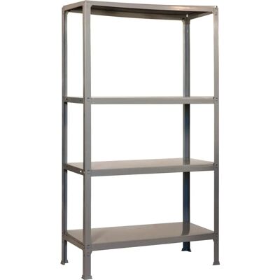 Étagère en acier Simonrack 4 niveaux Gris - Capacité 100kg Étagère en acier Simonrack 4 niveaux Gris - Capacité 100kg