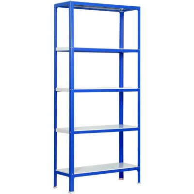 Estantería de acero resistente Simonrack - 180x80x30 cm - Azul Estantería de acero resistente Simonrack - 180x80x30 cm - Azul