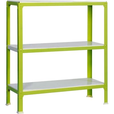 Simonrack Scaffale in Metallo 90x100x30cm - Verde - 3 Ripiani - Heavy Duty Simonrack Scaffale in Metallo 90x100x30cm - Verde - 3 Ripiani - Heavy Duty