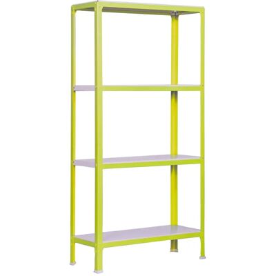 Simonrack Étagère métallique 160x100x30cm - Vert/Blanc - Étagère - Publicité Simonrack Étagère métallique 160x100x30cm - Vert/Blanc - Étagère - Publicité