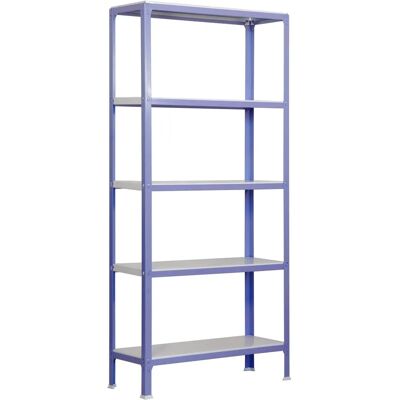 Estantería metálica Simonrack Violeta/Blanco - 5 baldas - 1800x1000x300 mm Estantería metálica Simonrack Violeta/Blanco - 5 baldas - 1800x1000x300 mm