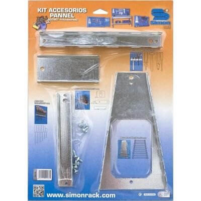 Ensemble d'accessoires clés et outils SimonRack - Panneau d'outils - Publicité Ensemble d'accessoires clés et outils SimonRack - Panneau d'outils - Publicité