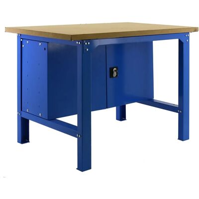 Banco de trabajo industrial Simonrack Madera/Azul - 800kg Banco de trabajo industrial Simonrack Madera/Azul - 800kg