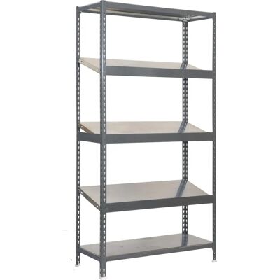 Simonrack - Étagère métallique sans vis Simonexpo 5 étagères Gris 2000x1000x500mm - Étagère d'exposition Simonrack - Étagère métallique sans vis Simonexpo 5 étagères Gris 2000x1000x500mm - Étagère d'exposition