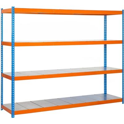 Estantería de carga media Simonrack - 1506-4 - Azul Estantería de carga media Simonrack - 1506-4 - Azul