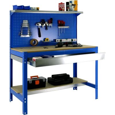 Bench BT3 Simonrack - Acier/Bois - 710kg Capacité - Publicité Bench BT3 Simonrack - Acier/Bois - 710kg Capacité - Publicité