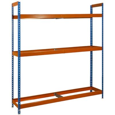 Estantería metálica Azul/Naranja Simonrack - 3 niveles para neumáticos Estantería metálica Azul/Naranja Simonrack - 3 niveles para neumáticos