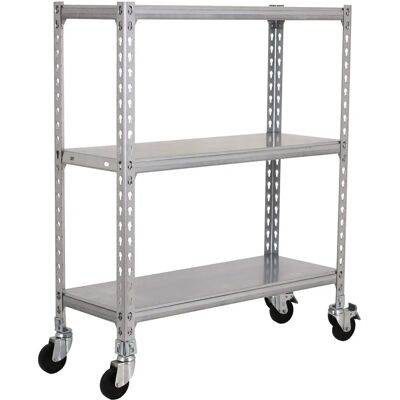 Estantería metálica SimonRack 975x800x300mm 3 estantes - Resistente Estantería metálica SimonRack 975x800x300mm 3 estantes - Resistente