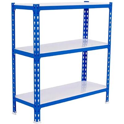 Simonrack Modello 3/400 900 - Scaffale in metallo - Blu/Bianco Simonrack Modello 3/400 900 - Scaffale in metallo - Blu/Bianco