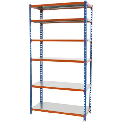 Scaffale metallico SimonRack 6/300 - Resistente, Regolabile, Facile da montare Scaffale metallico SimonRack 6/300 - Resistente, Regolabile, Facile da montare