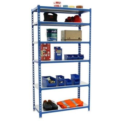 Étagère Métallique SimonRack - 6 Niveau, 2500mm - Publicité Étagère Métallique SimonRack - 6 Niveau, 2500mm - Publicité