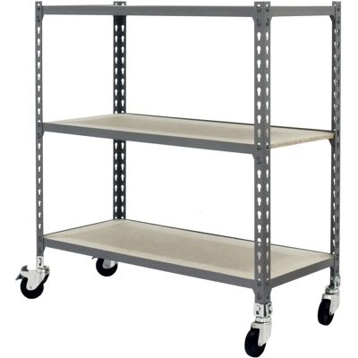 SimonRack Metallregal - Verstellbar, Leicht Zusammenzubauen SimonRack Metallregal - Verstellbar, Leicht Zusammenzubauen