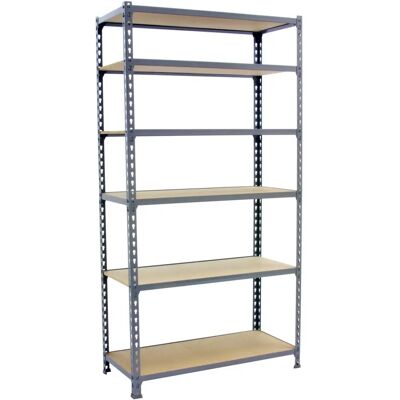 SimonRack Modell 6/500 Metall & Holz Regal - Haushalt SimonRack Modell 6/500 Metall & Holz Regal - Haushalt