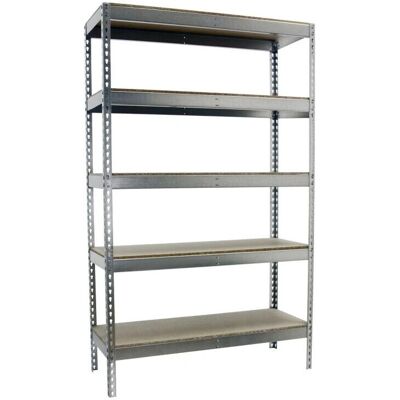 Scaffale in metallo robusto Simon Rack 1504-5 - 5 ripiani in legno - 3000x1500x450mm Scaffale in metallo robusto Simon Rack 1504-5 - 5 ripiani in legno - 3000x1500x450mm