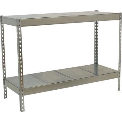 Soppalco Ecoforte 1507-2 in metallo - Galva/galva - 900x1500x750 Soppalco Ecoforte 1507-2 in metallo - Galva/galva - 900x1500x750
