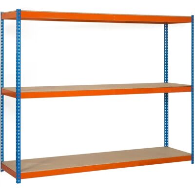 Scaffale Ecoforte Simon Rack - Metallo acciaio 3 livelli Scaffale Ecoforte Simon Rack - Metallo acciaio 3 livelli