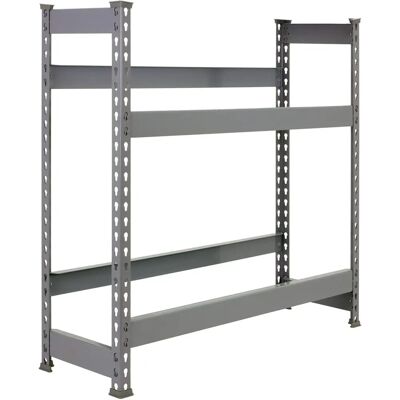 Estantería Gris SimonRack - 2 Niveles - 100kg Capacidad Estantería Gris SimonRack - 2 Niveles - 100kg Capacidad