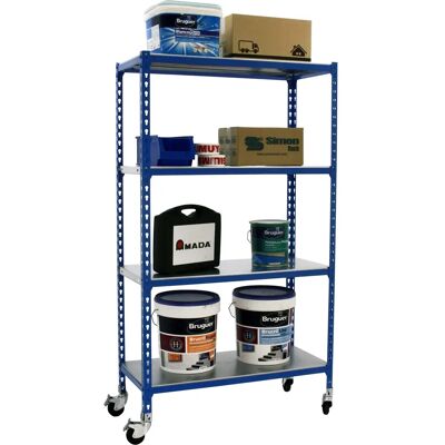 Estantería metálica Simonclick - Ajustable, Fácil de montar - Metal Shelf Estantería metálica Simonclick - Ajustable, Fácil de montar - Metal Shelf