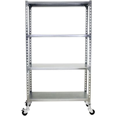 Estantería metálica sin tornillos Simonrack - Galva 4 estantes Estantería metálica sin tornillos Simonrack - Galva 4 estantes